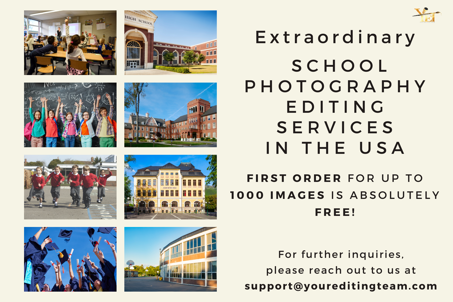 Finding the Right School Photography Editing Service in the USA