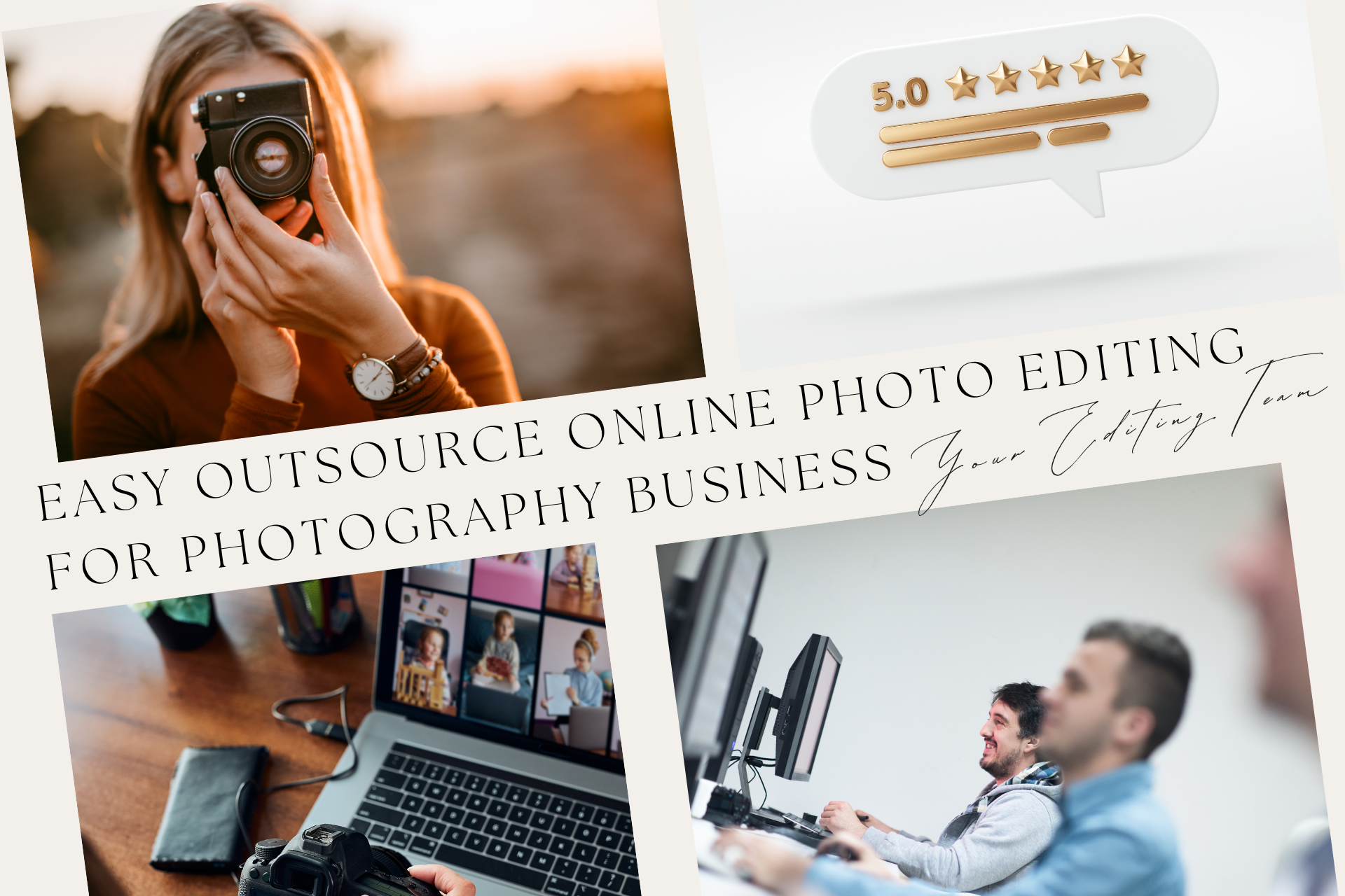 Easy Outsource online photo editing for Photography Business