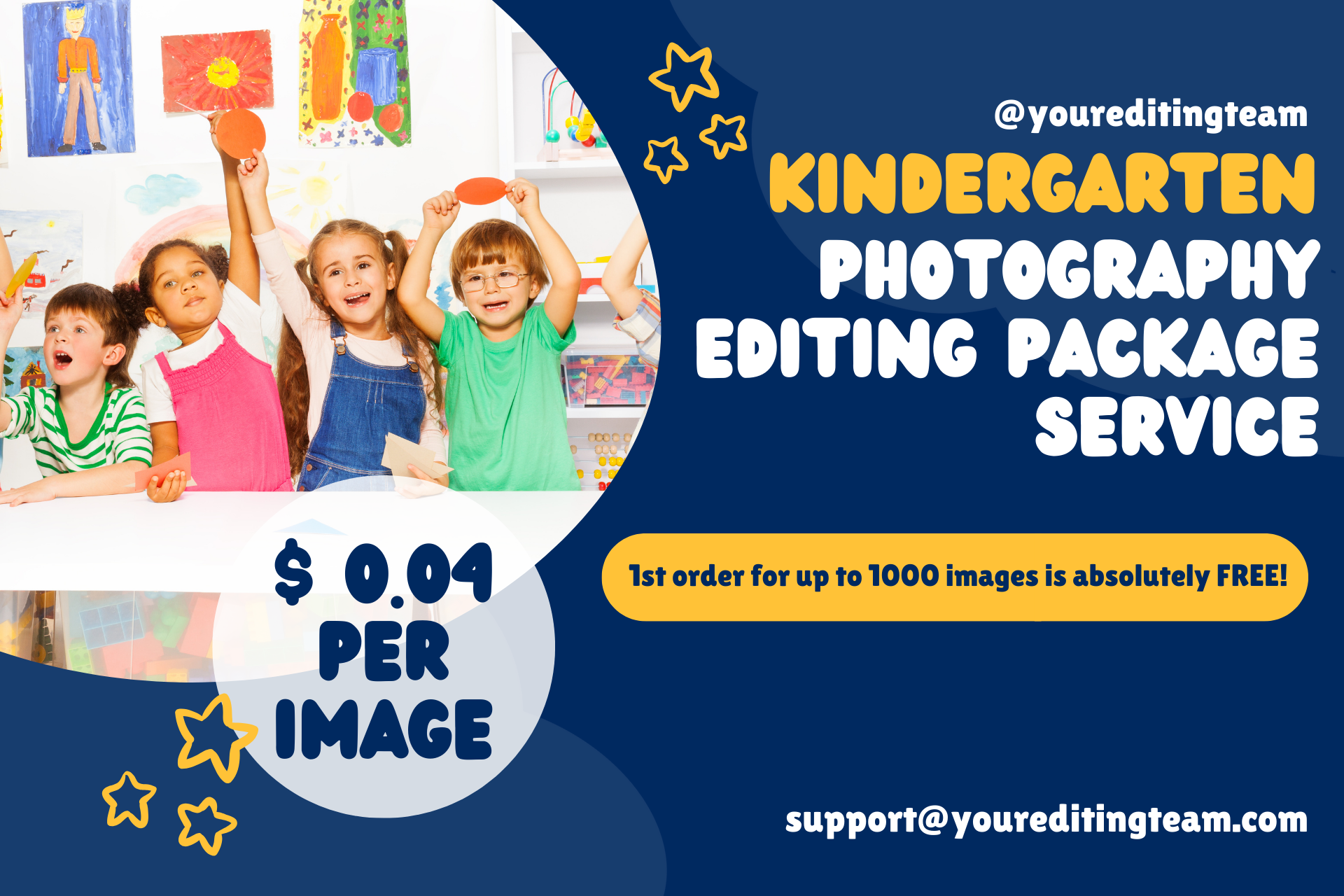 Kindergarten photo editing packages near me | kindergarten photo shoot | kindergarten editing checklist |