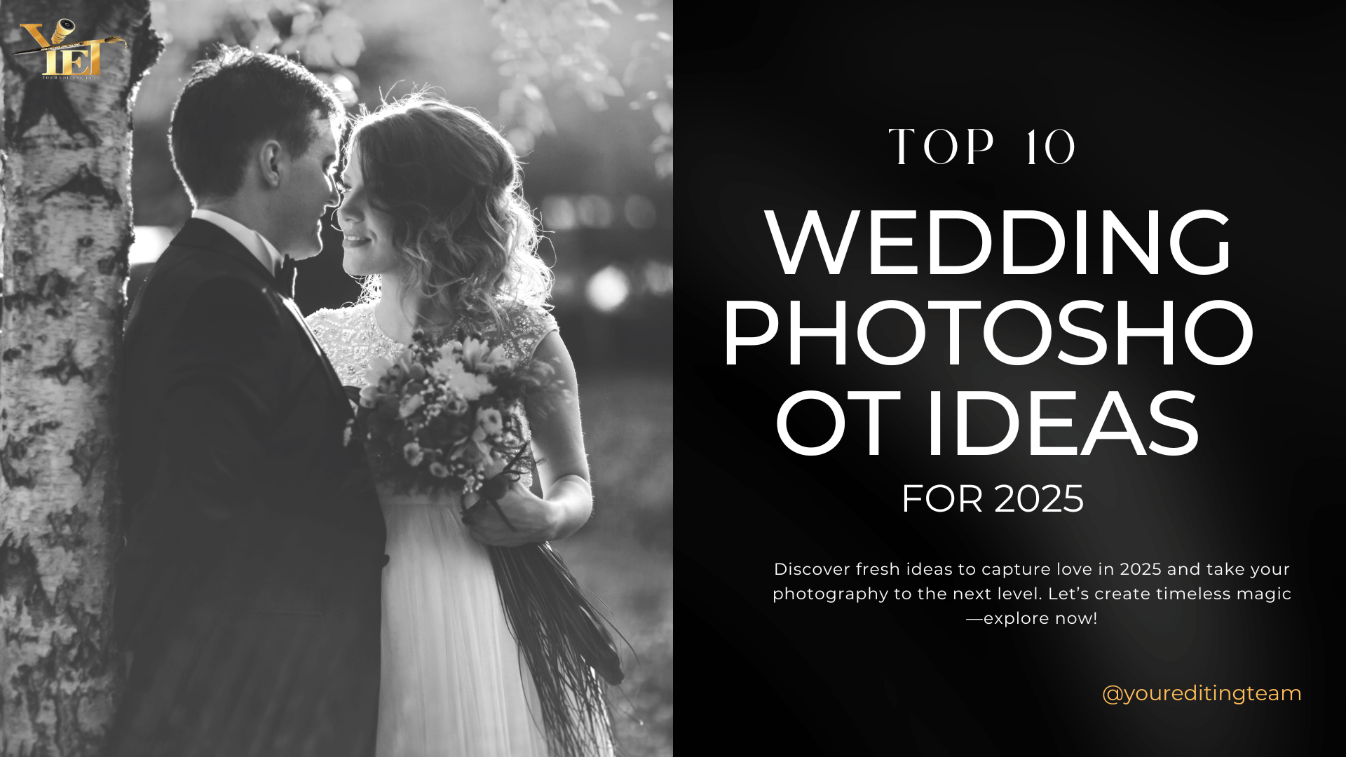 2025’s best wedding photoshoot ideas await—get inspired!