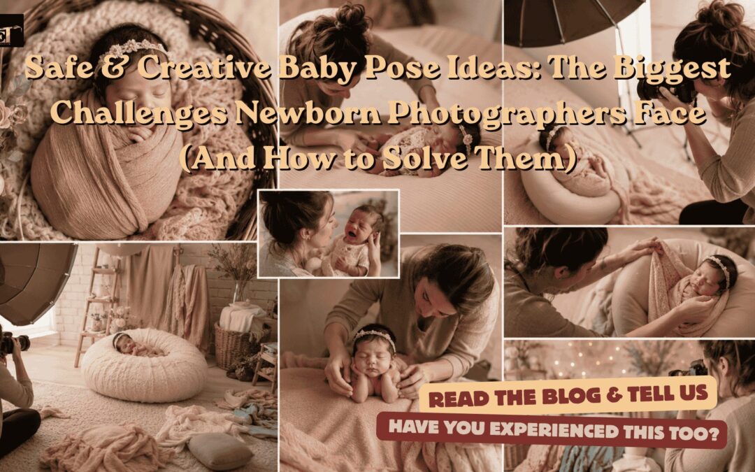 Safe, Creative Baby Poses & Practical Solutions to Every Newborn Photographer's Biggest Challenges