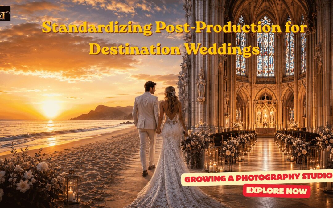 Destination Wedding Editing | From Sunset Beach to Historic Cathedral