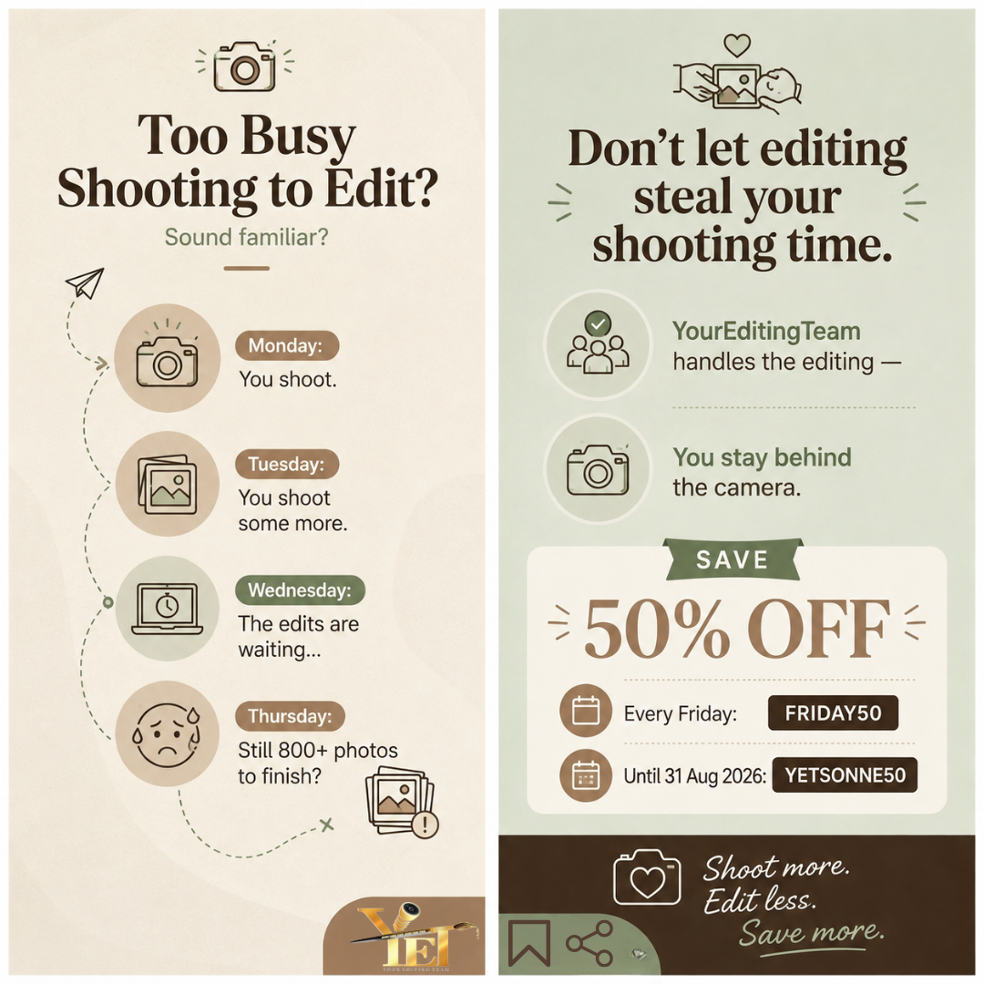 Professional retouching partner for boutique studios