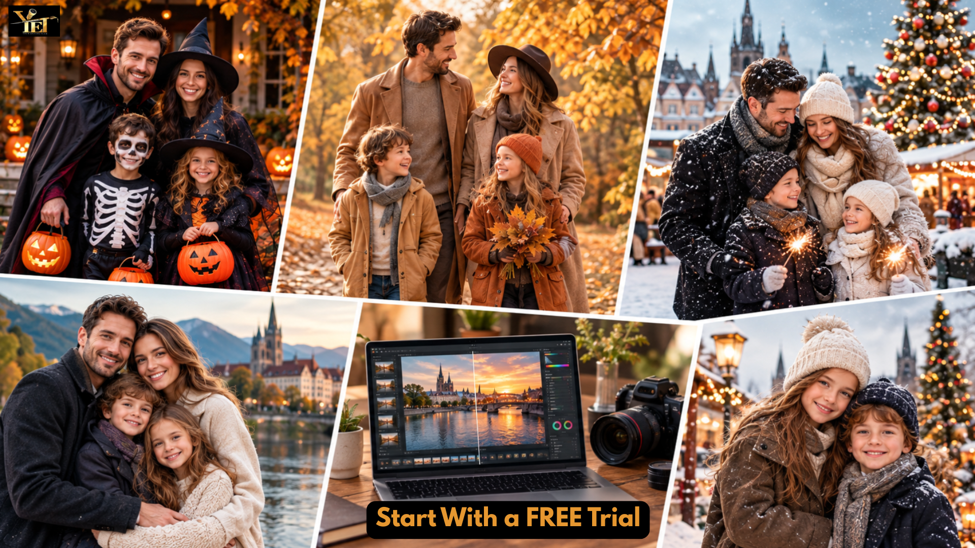 Family Portrait Photography in Europe: Seasonal Trends from Halloween to New Year 2026 Family Portrait Photography in Europe: Seasonal Trends from Halloween to New Year 2026